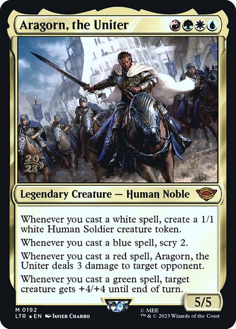 Aragorn, the Uniter (LTR) (#192) - MTG Pirulo