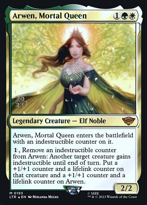 Arwen, Mortal Queen (PLTR) (Foil) (#193s)