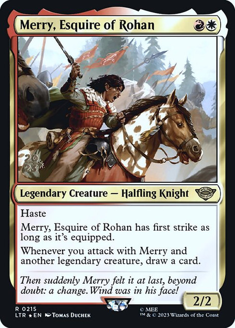 Merry, Esquire of Rohan (PLTR) (Foil) (#215s)