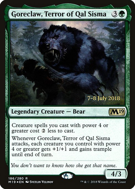Goreclaw, Terror of Qal Sisma (PM19) (Foil) (#186s)