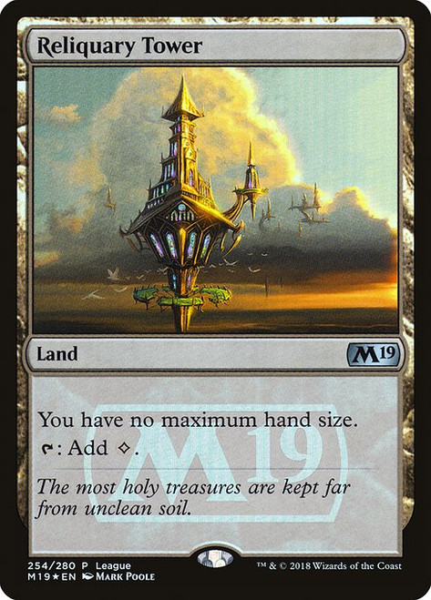 Reliquary Tower (PM19) (Foil) (#254)