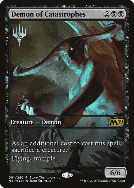 Demon of Catastrophes (PM19) (Foil) (Full Art) (#91)