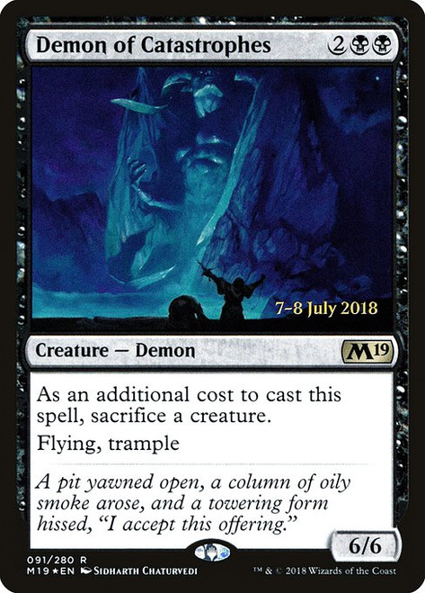 Demon of Catastrophes (PM19) (Foil) (#91s)
