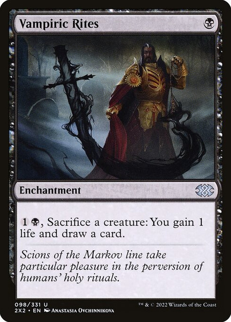 Vampiric Rites (2X2) (Foil) (#98)