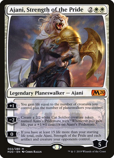 Ajani, Strength of the Pride (PM20) (Foil) (#2p)