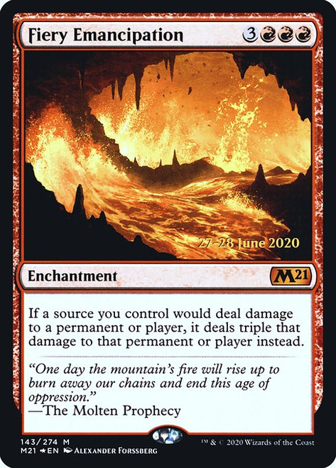 Fiery Emancipation (PM21) (Foil) (#143s)