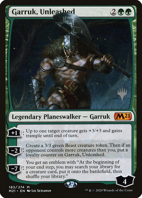 Garruk, Unleashed (PM21) (#183p)
