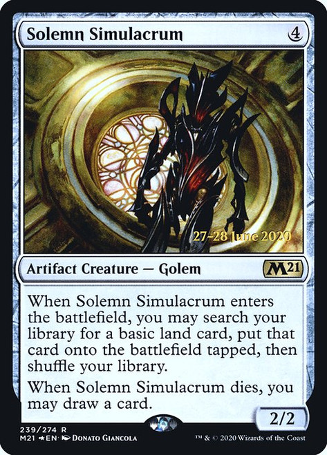 Solemn Simulacrum (PM21) (Foil) (#239s)