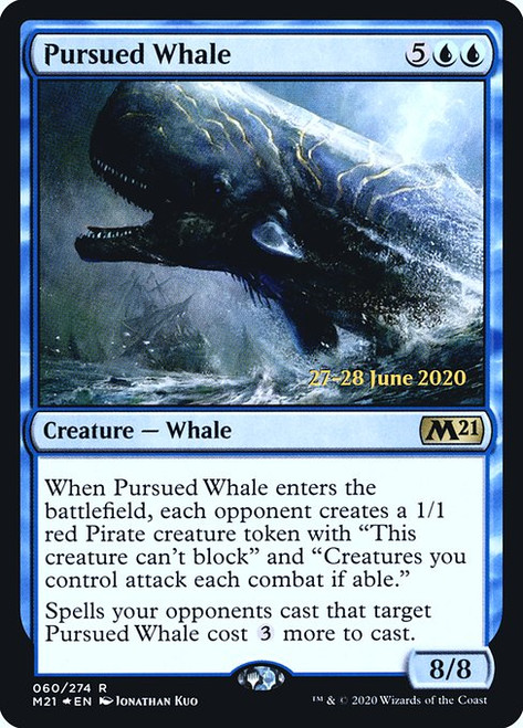 Pursued Whale (PM21) (Foil) (#60s)