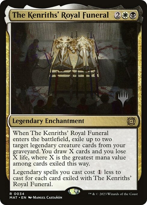 The Kenriths' Royal Funeral (PMAT) (Foil) (#34p)