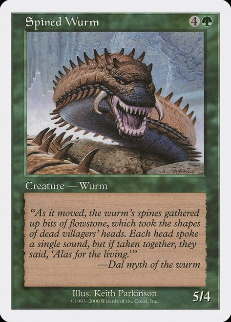 Spined Wurm (PMEI) (#11)