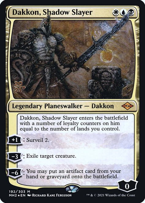 Dakkon, Shadow Slayer (PMH2) (Foil) (#192s)