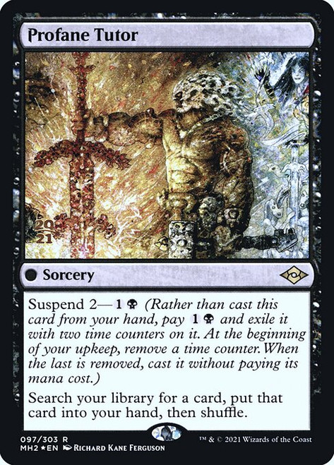 Profane Tutor (PMH2) (Foil) (#97s)