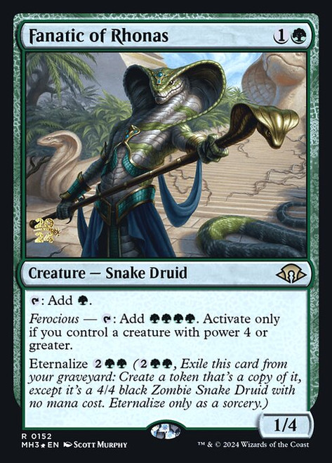 Fanatic of Rhonas (PMH3) (Foil) (#152s)