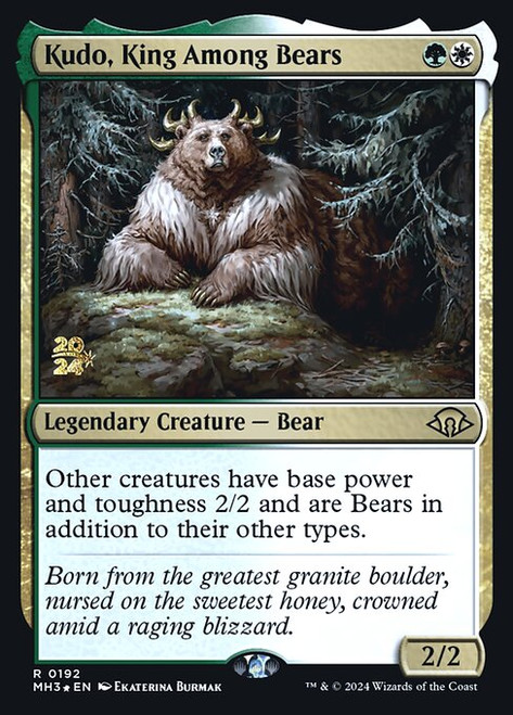 Kudo, King Among Bears (PMH3) (Foil) (#192s)