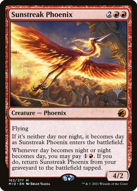 Sunstreak Phoenix (PMID) (Foil) (#162p)
