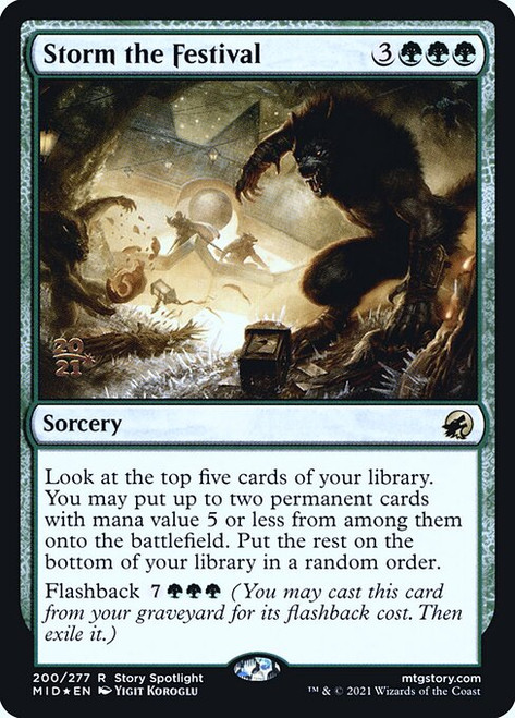Storm the Festival (PMID) (Foil) (#200s)