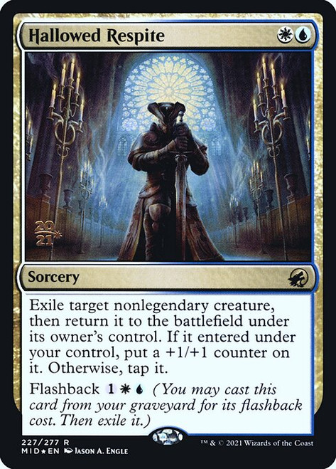 Hallowed Respite (PMID) (Foil) (#227s)