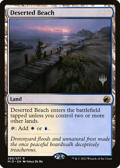 Deserted Beach (PMID) (Foil) (#260p)