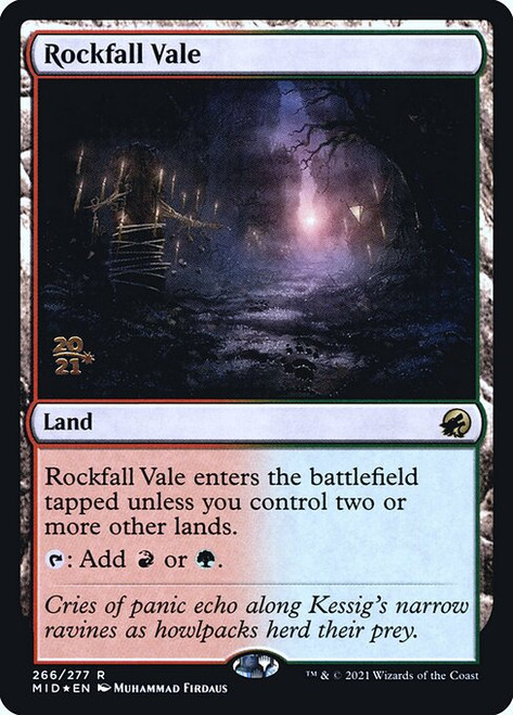 Rockfall Vale (PMID) (Foil) (#266s)