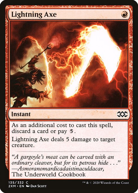 Lightning Axe (2XM) (Foil) (#135)