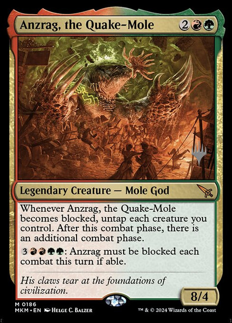 Anzrag, the Quake-Mole (PMKM) (#186p)