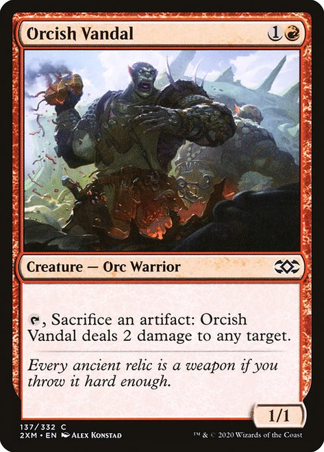 Orcish Vandal (2XM) (Foil) (#137)