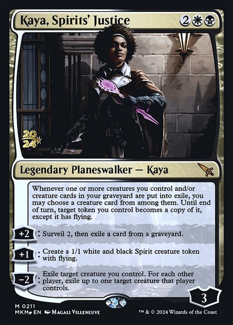 Kaya, Spirits' Justice (PMKM) (Foil) (#211s)