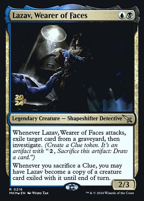 Lazav, Wearer of Faces (PMKM) (Foil) (#216s)
