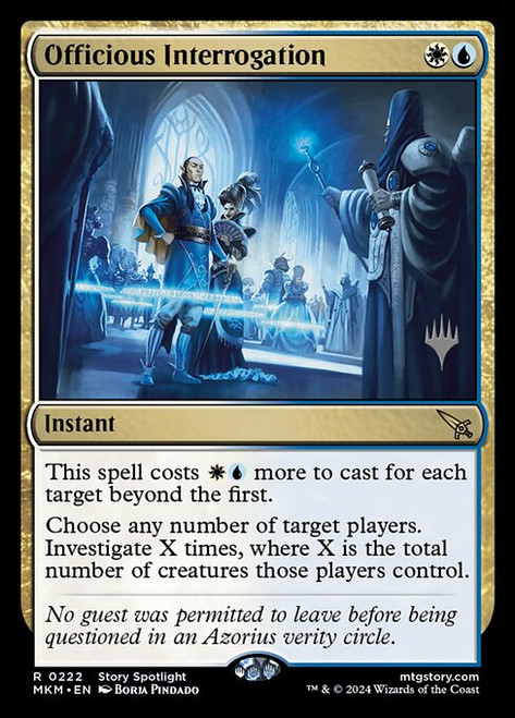 Officious Interrogation (PMKM) (#222p)