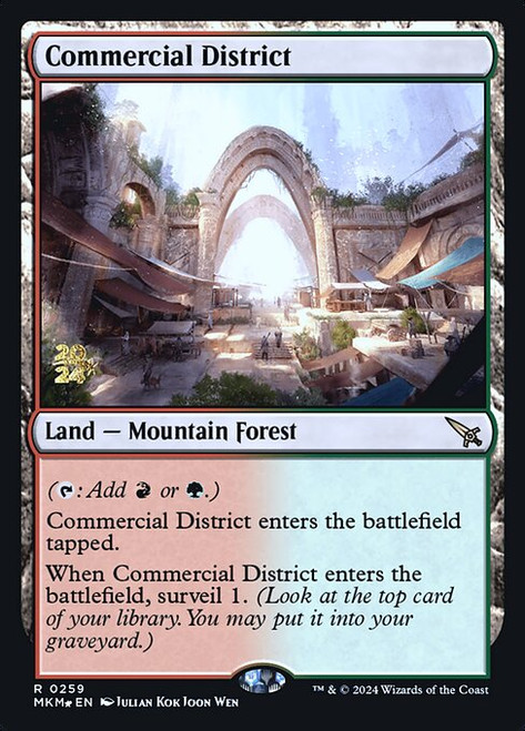 Commercial District (PMKM) (Foil) (#259s)