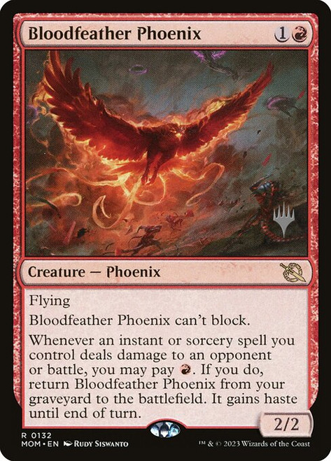 Bloodfeather Phoenix (PMOM) (Foil) (#132p)