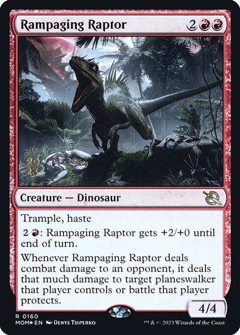 Rampaging Raptor (PMOM) (Foil) (#160s)