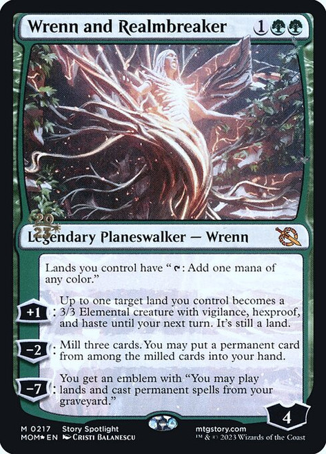 Wrenn and Realmbreaker (PMOM) (Foil) (#217s)
