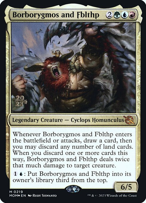 Borborygmos and Fblthp (PMOM) (Foil) (#219s)