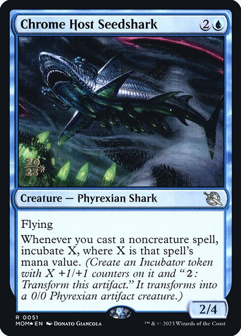 Chrome Host Seedshark (PMOM) (Foil) (#51s)