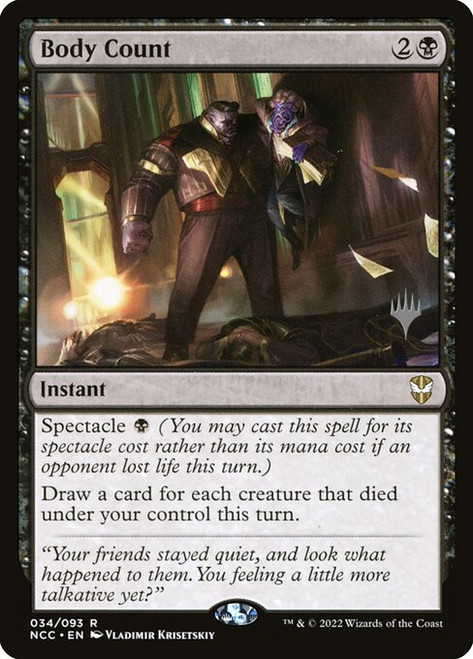 Body Count (PNCC) (Foil) (#34p)