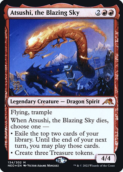 Atsushi, the Blazing Sky (PNEO) (Foil) (#134s)