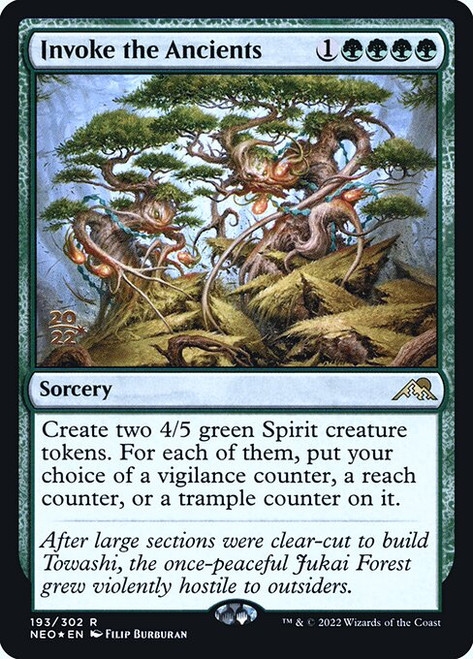 Invoke the Ancients (PNEO) (Foil) (#193s)