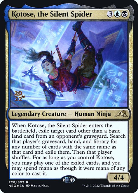 Kotose, the Silent Spider (PNEO) (Foil) (#228s)