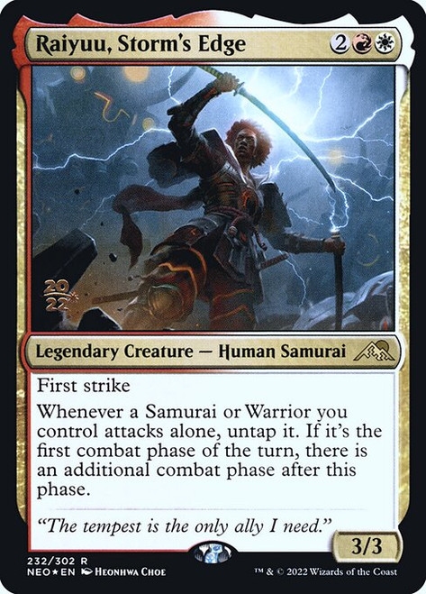 Raiyuu, Storm's Edge (PNEO) (Foil) (#232s)