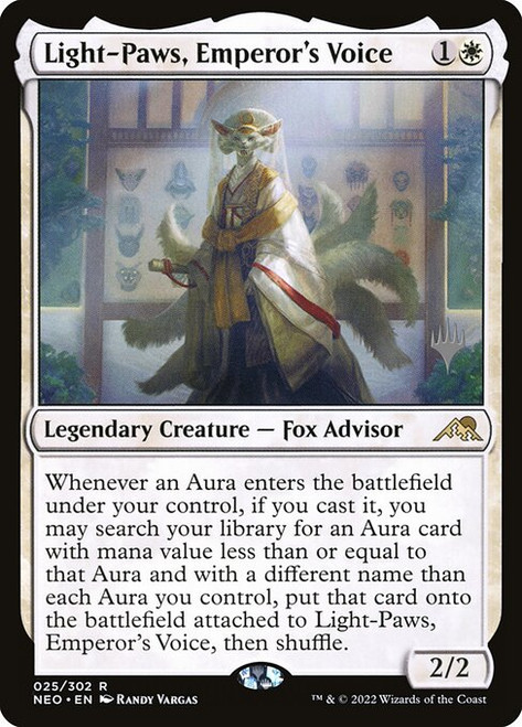 Light-Paws, Emperor's Voice (PNEO) (Foil) (#25p)