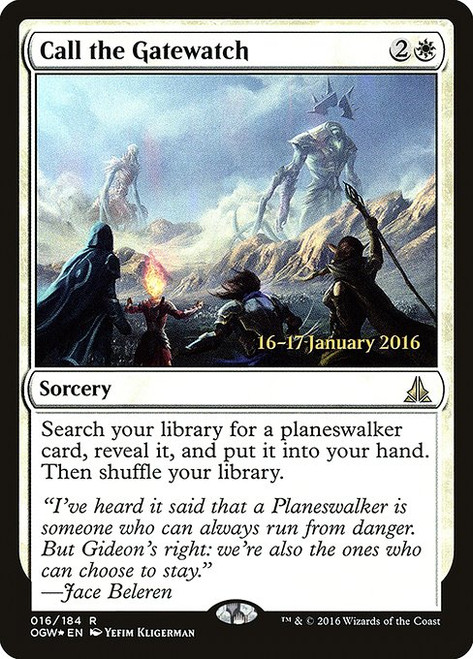 Call the Gatewatch (POGW) (Foil) (#16s)