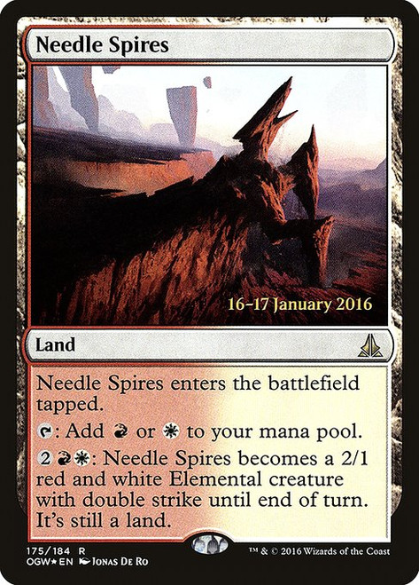 Needle Spires (POGW) (Foil) (#175s)