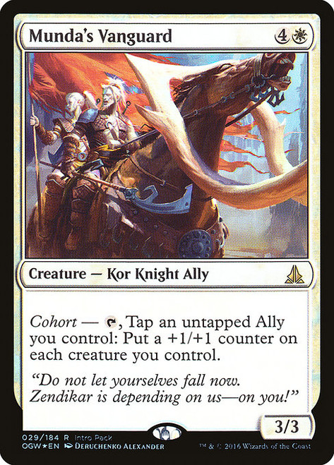 Munda's Vanguard (POGW) (Foil) (#29)