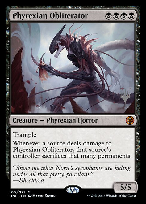 Phyrexian Obliterator (PONE) (#105p)
