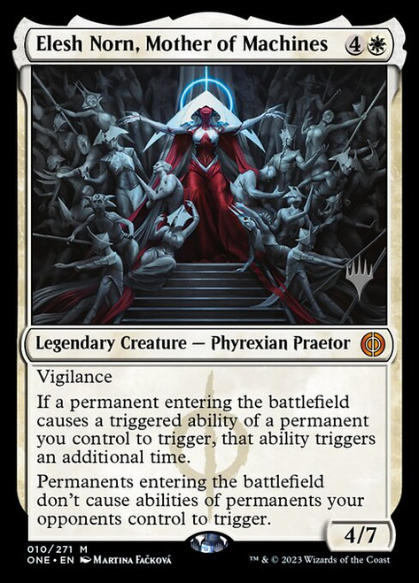 Elesh Norn, Mother of Machines (PONE) (Foil) (#10p)