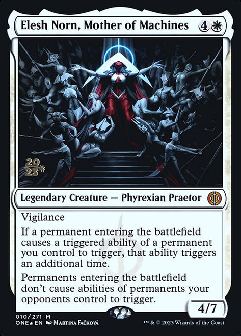 Elesh Norn, Mother of Machines (PONE) (Foil) (#10s)