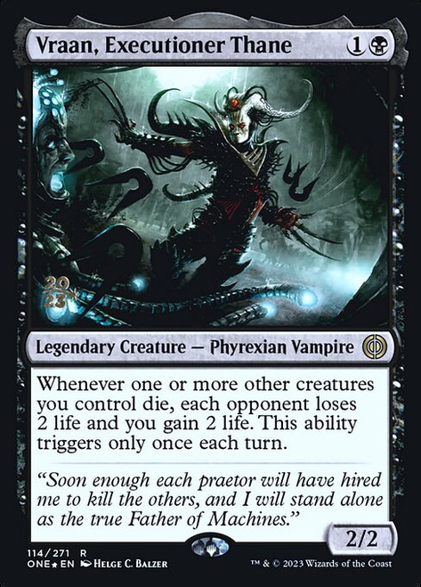 Vraan, Executioner Thane (PONE) (Foil) (#114s)