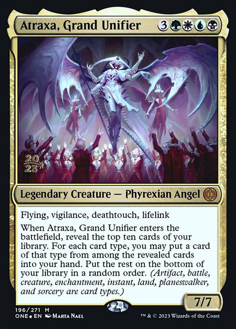 Atraxa, Grand Unifier (PONE) (Foil) (#196s)